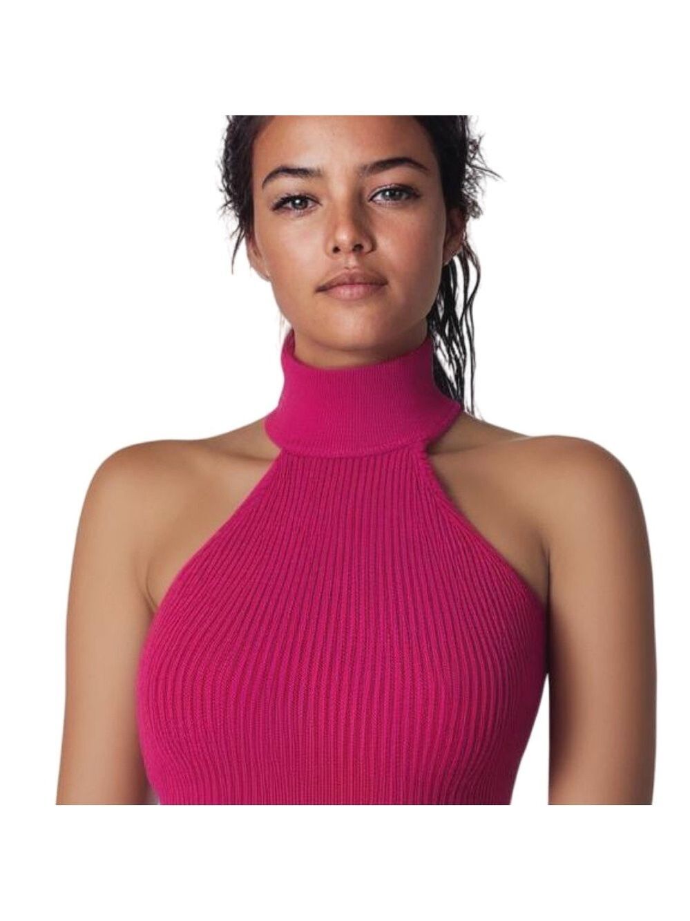 NWT $59 Guess Pink Knit Top XS